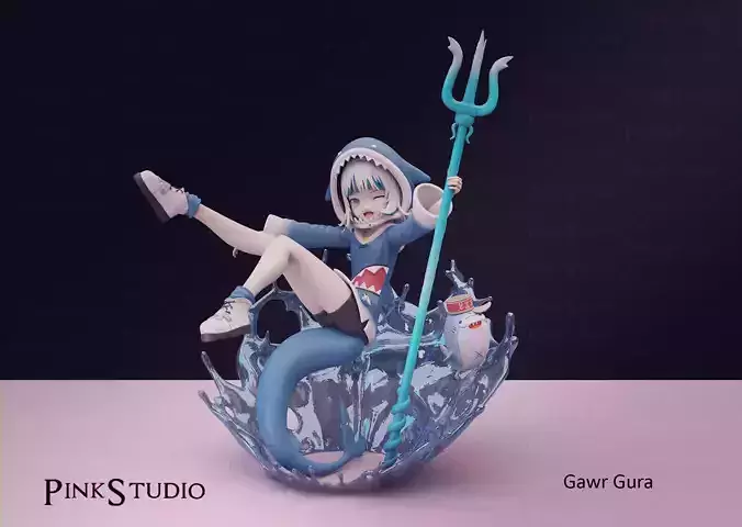 Hololive - Gawr Gura 3D print model