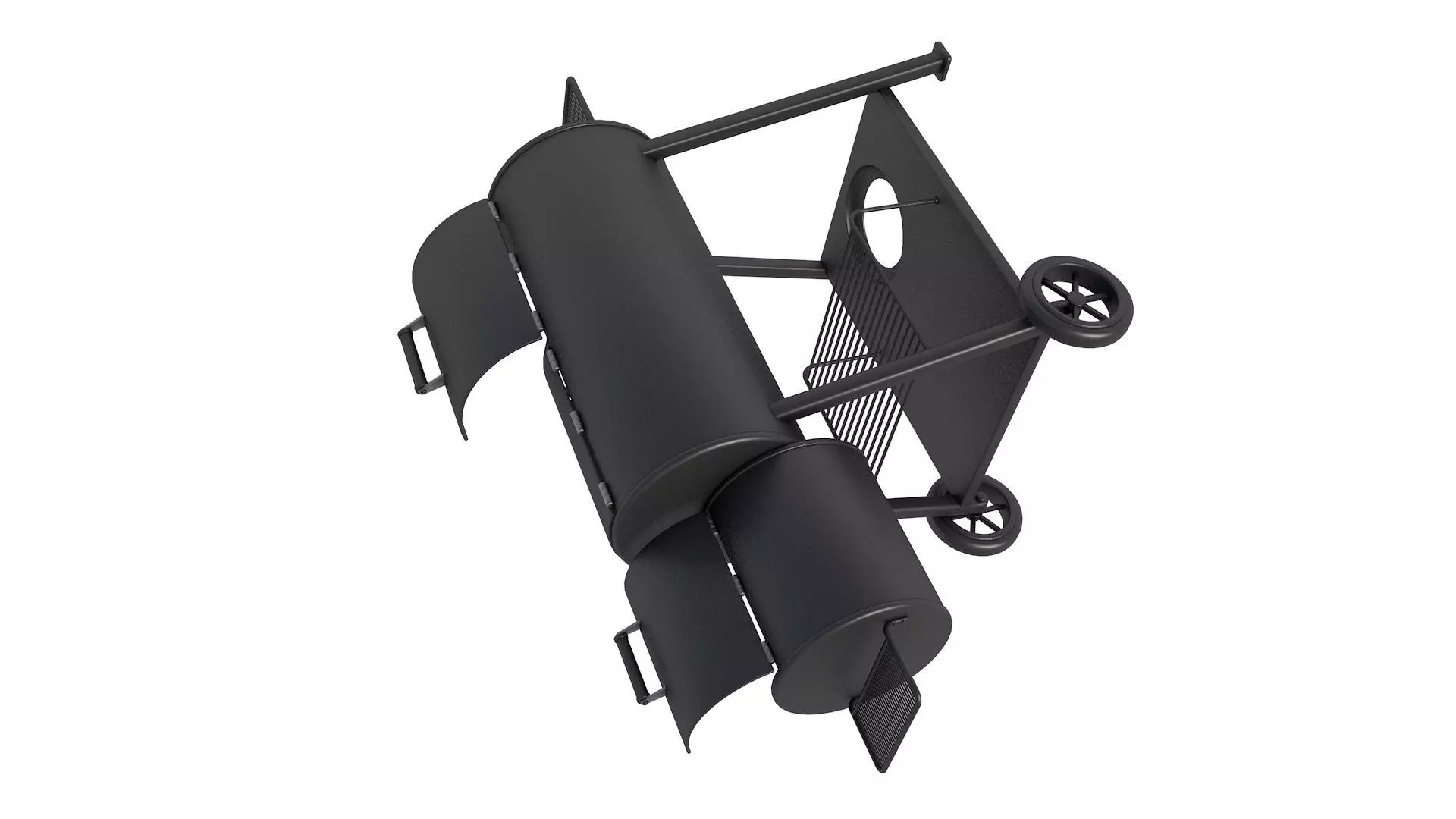 Barbecue grill 3D model_2