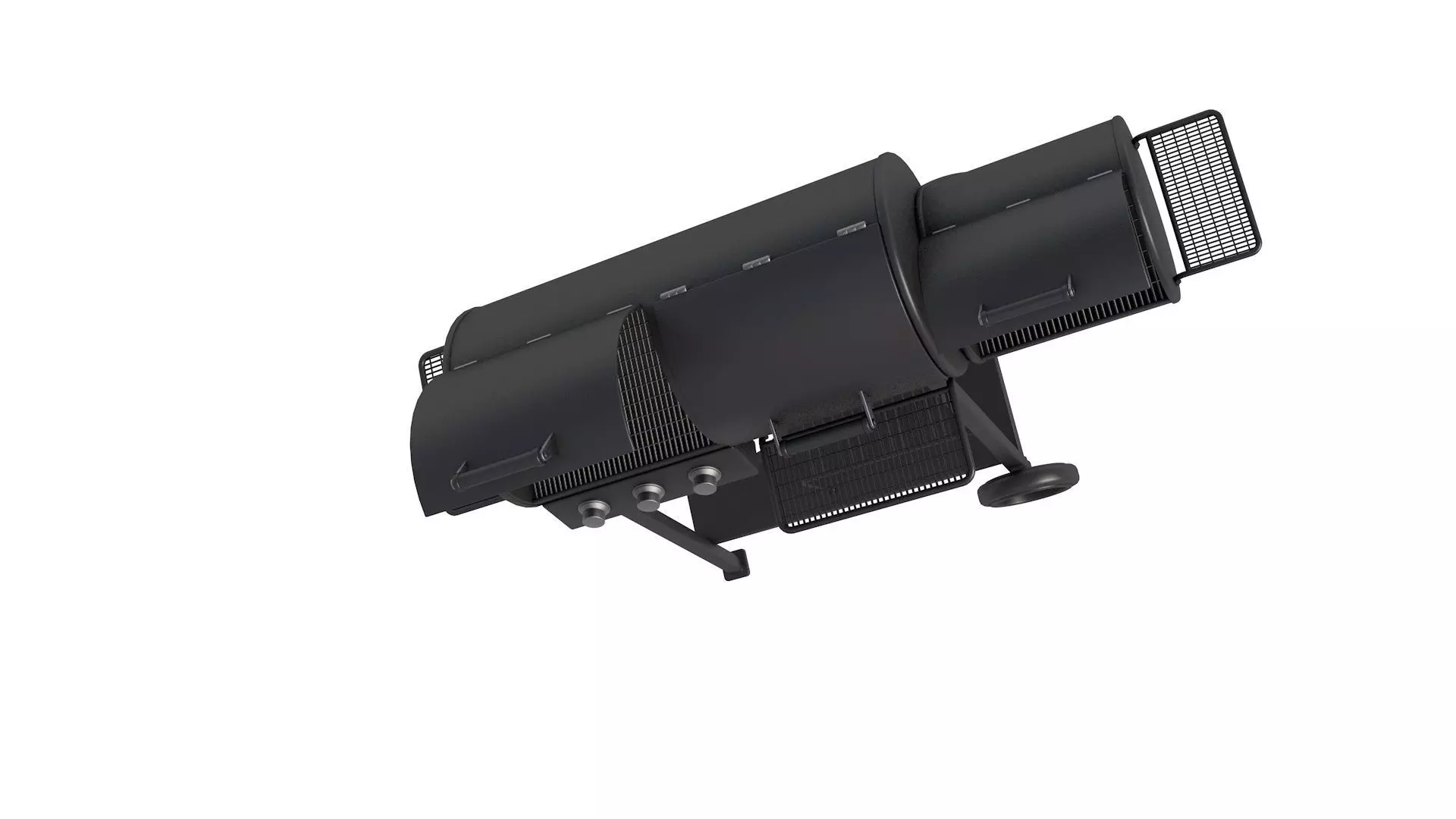 Barbecue grill 3D model_4