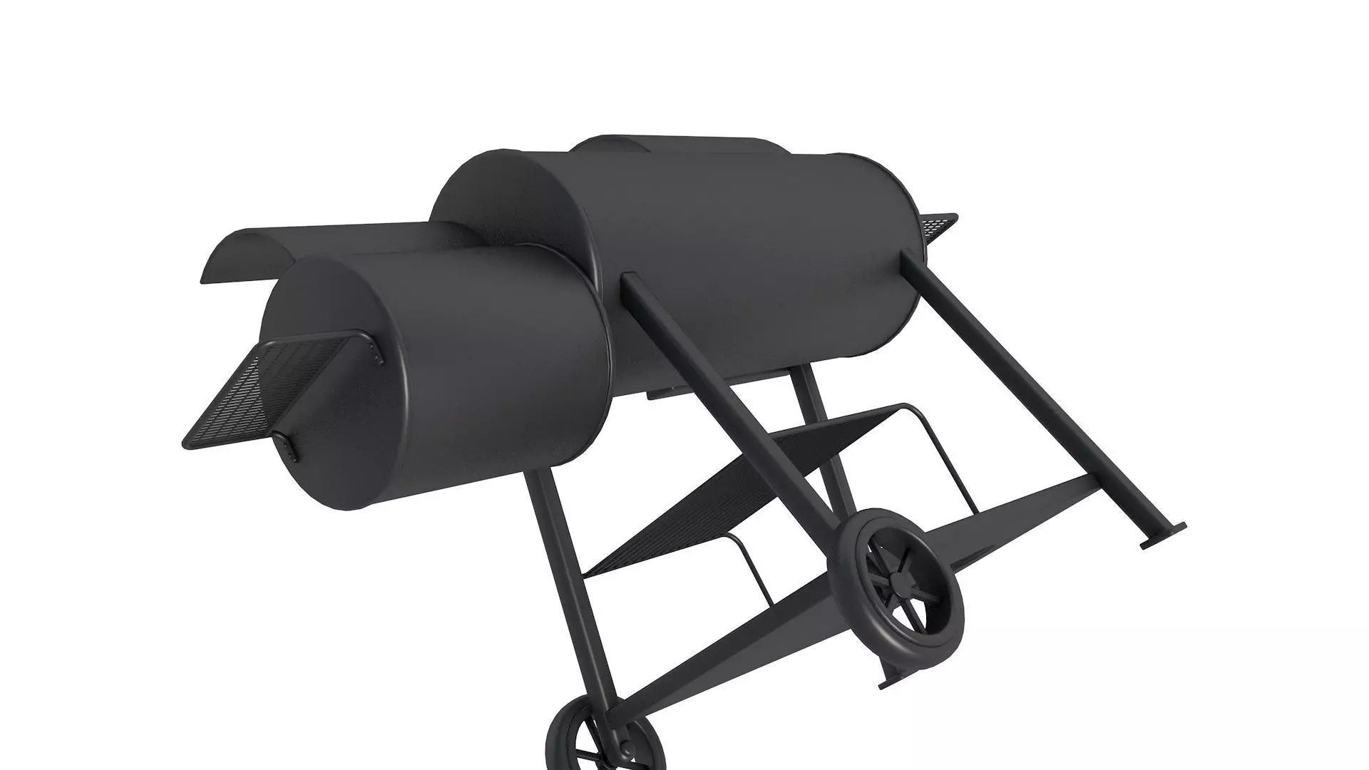 Barbecue grill 3D model_3