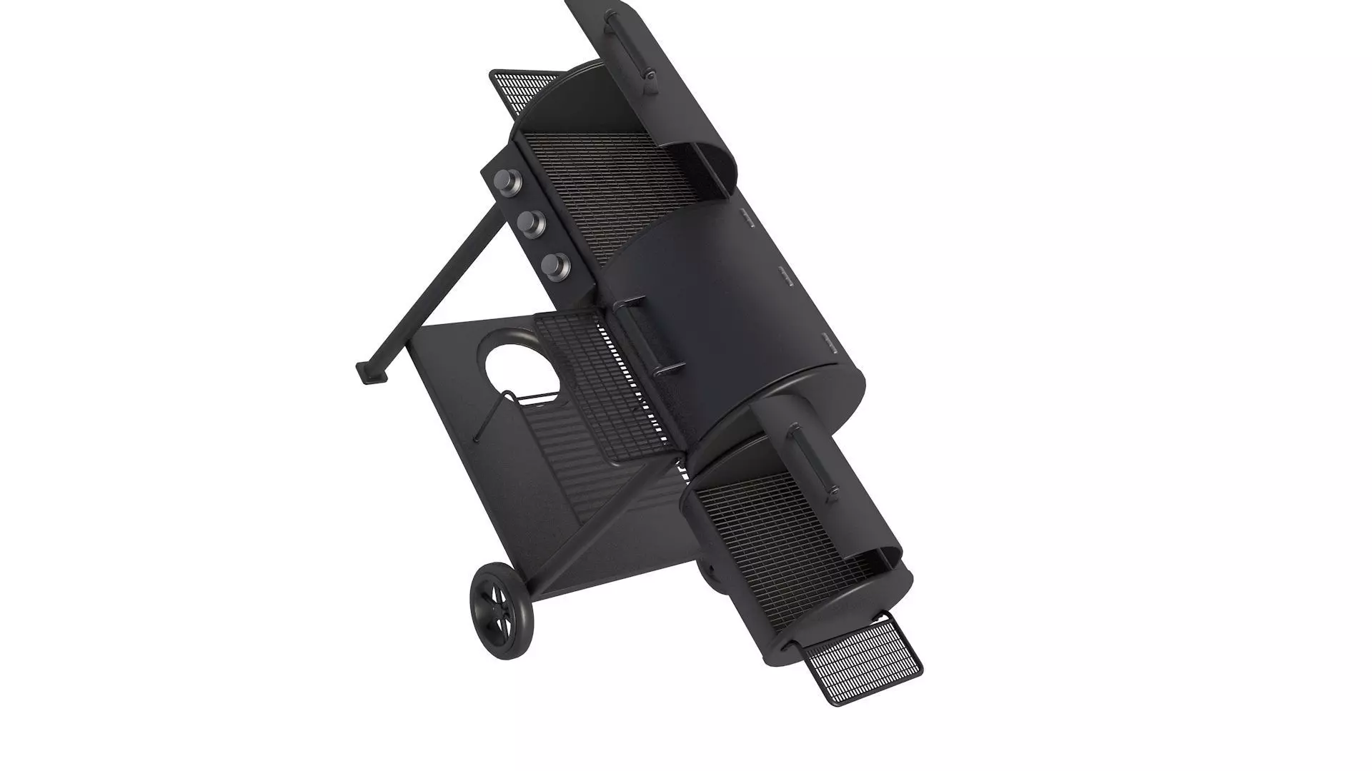 Barbecue grill 3D model_1