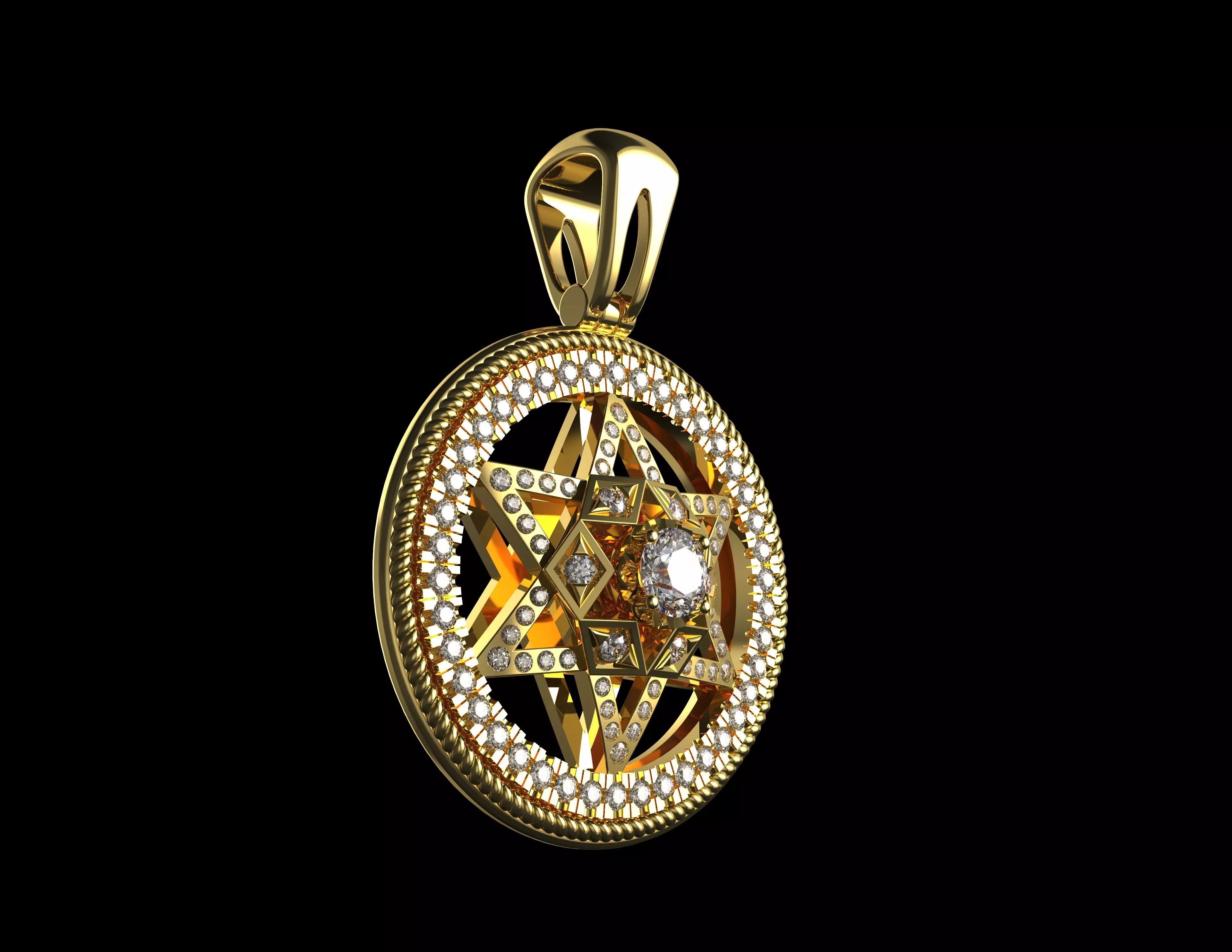 Gold N1436 3D print model_1