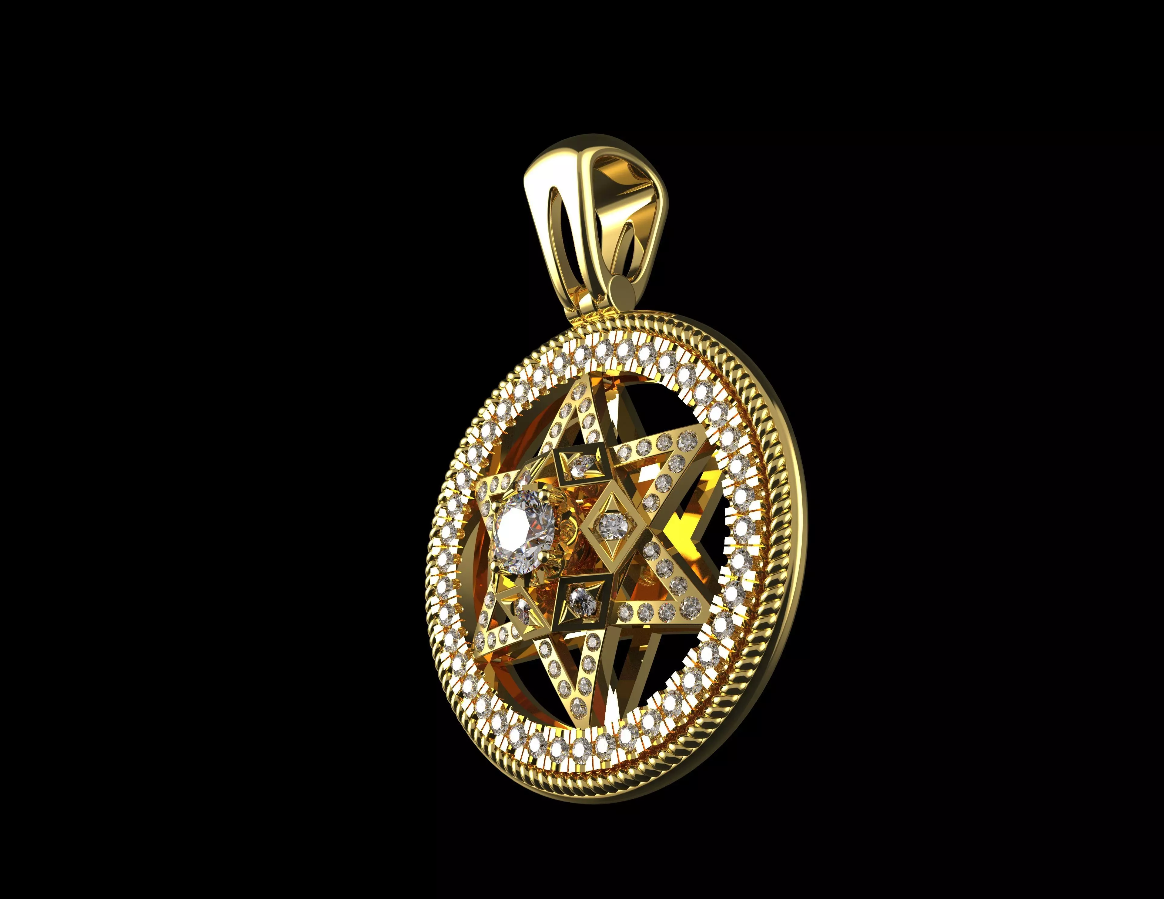 Gold N1436 3D print model_2