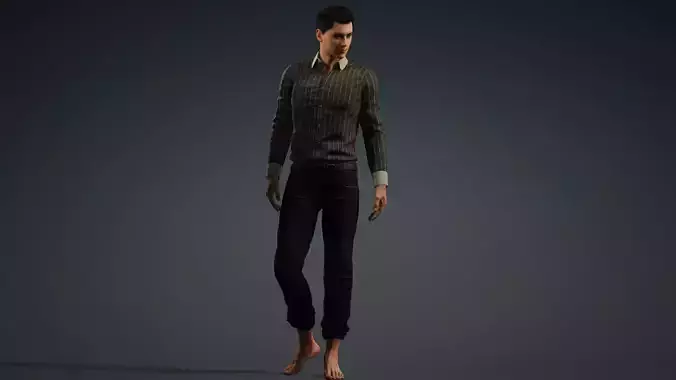 Modern Male Character Model