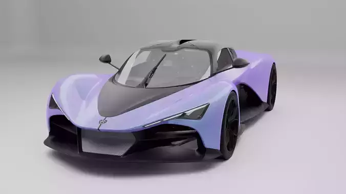 Zenvo Aurora 3D model