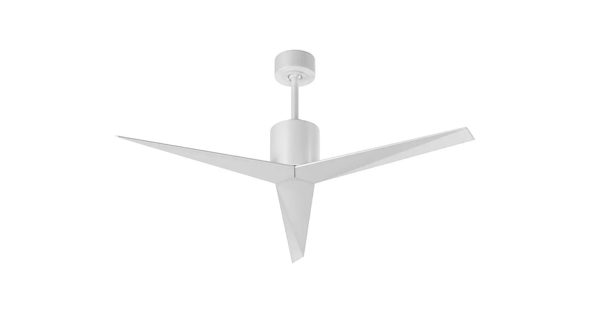 Poligonal Style Ceiling Fan 3D model_8