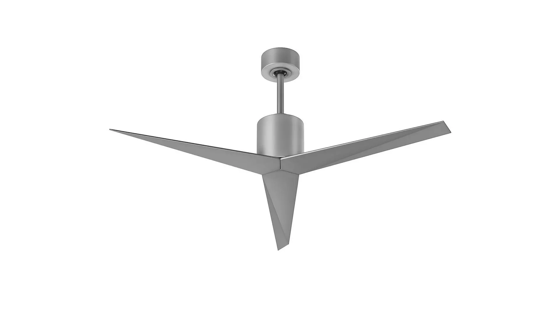 Poligonal Style Ceiling Fan 3D model_7