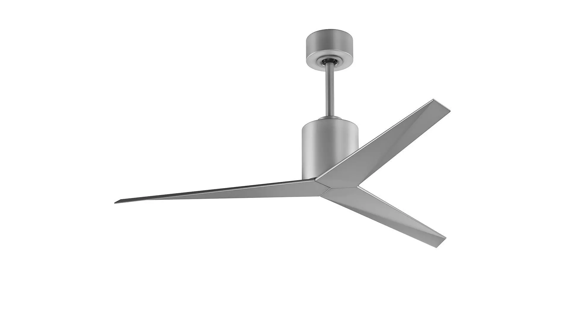 Poligonal Style Ceiling Fan 3D model_3