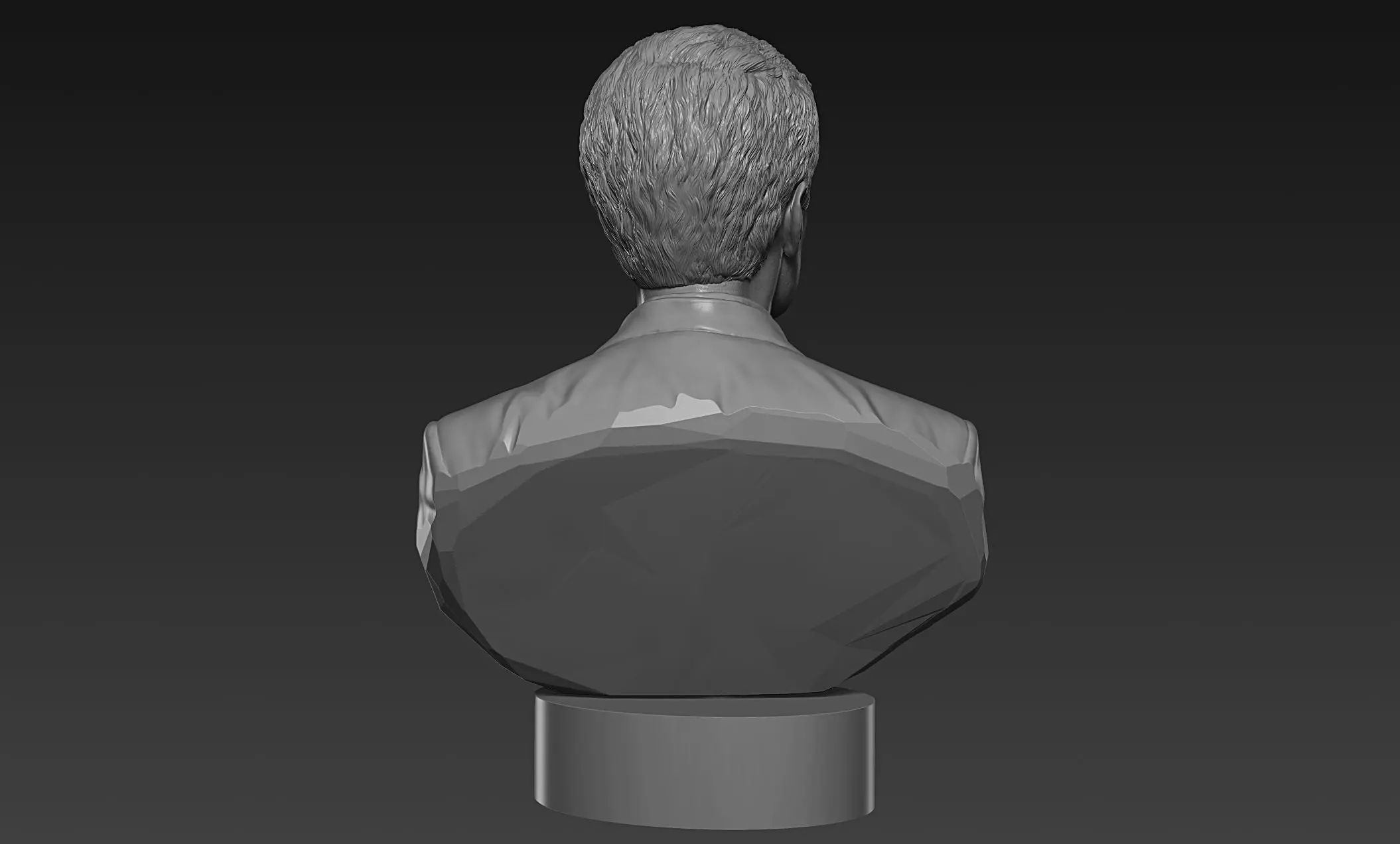 Barney Stinson - Neil Patrick Harris Bust 3D print model_6