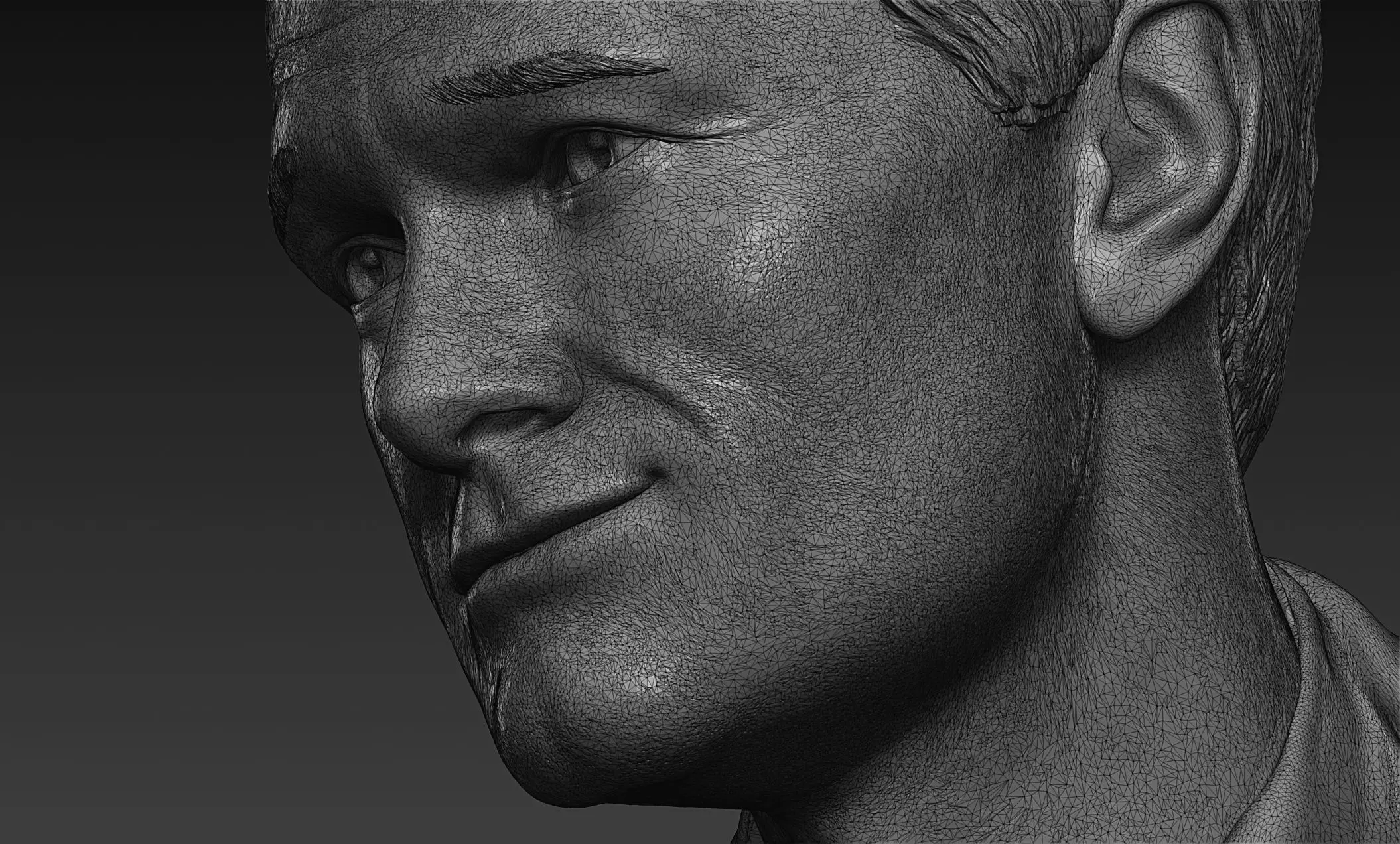 Barney Stinson - Neil Patrick Harris Bust 3D print model_14