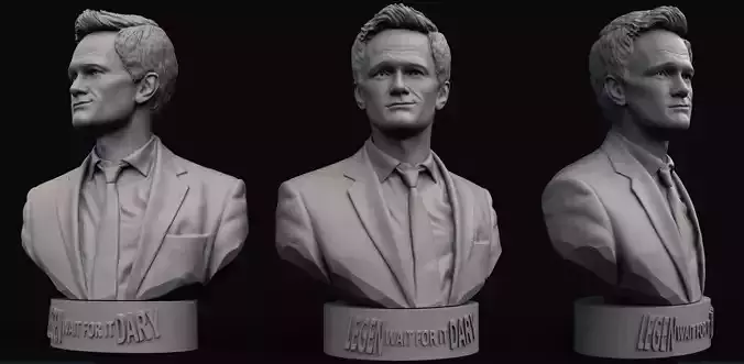 Barney Stinson - Neil Patrick Harris Bust