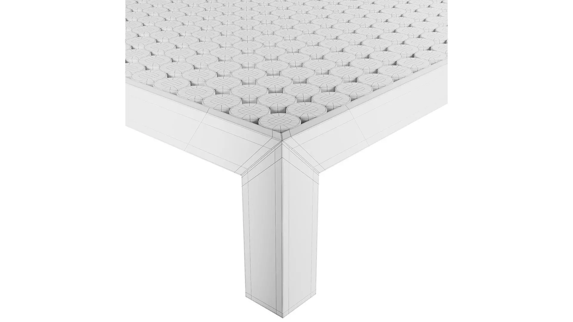 Nature Inspired Artisanal Coffee Table 3D model_10