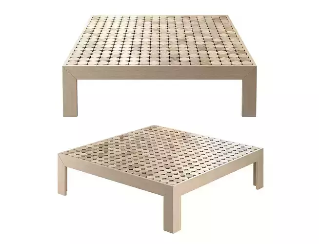 Nature Inspired Artisanal Coffee Table