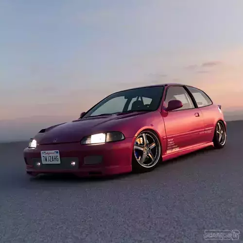 Wings West RS Civic EG Lip Kit and Extras