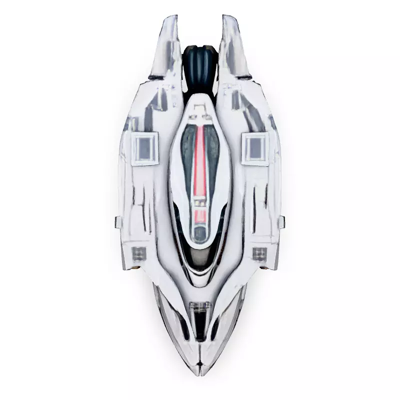 Scifi Starship Explorer SA39C1 Low-poly 3D model_7
