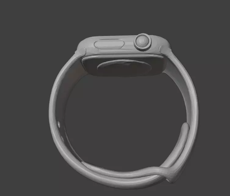 iphone apple watch 3D print model_1