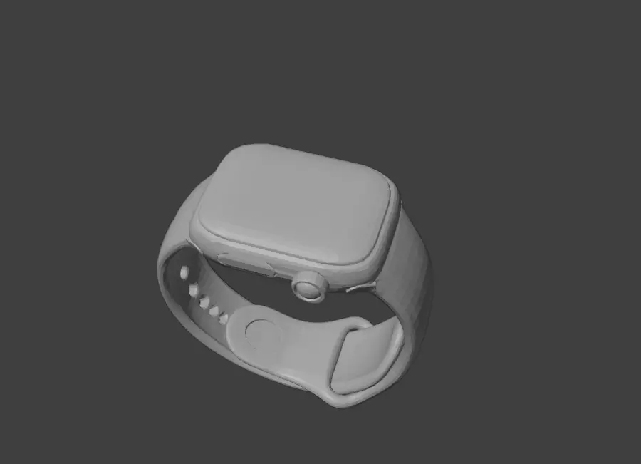 iphone apple watch 3D print model_5