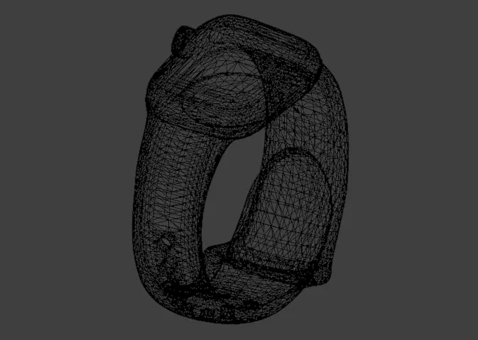 iphone apple watch 3D print model_6