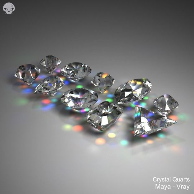 Gem Stones Pack 3D model_8