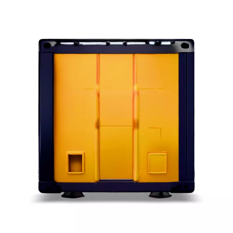 HighDetail Cargo Container 3D Model Low-poly 3D model_6