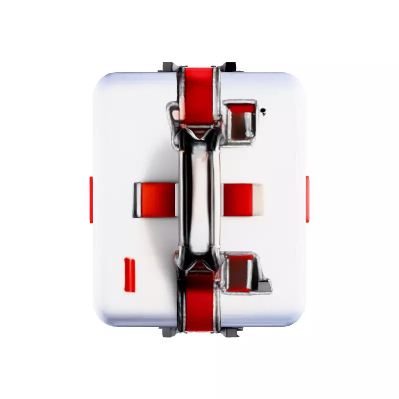 Stylized Medical Kit 3D Model Low-poly 3D model_7