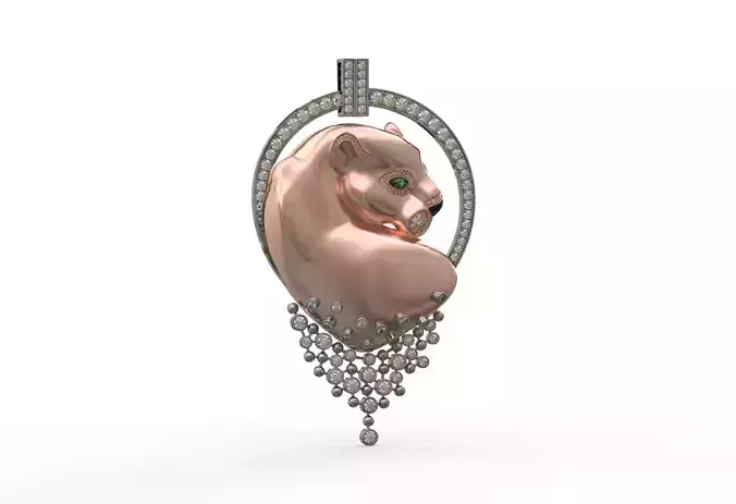 PANTHERA CARTIER PENDANT JEWELLERY