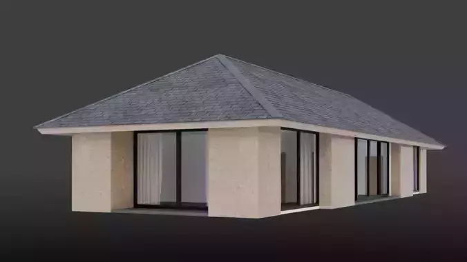 Tropical House Villa Building