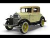 Vintage Coupe Car 1930 3D model_1