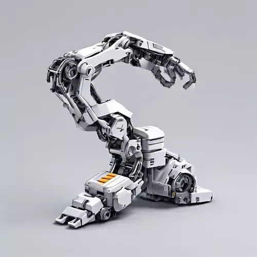Advanced Robotic Arm Futuristic Manipulator