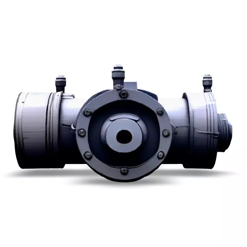 SciFi Industrial Engine Model Low-poly 3D model_6