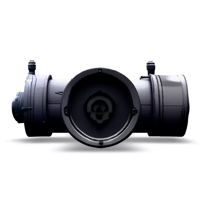 SciFi Industrial Engine Model Low-poly 3D model_3