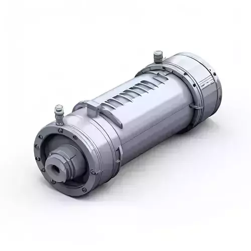 SciFi Industrial Engine Model Low-poly 3D model SciFi Industrial Engine Model Low-poly 3D model