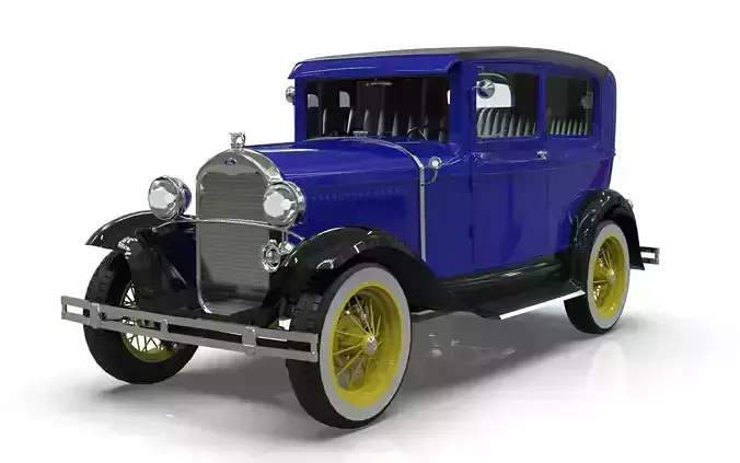 Vintage coupe A Car 1930 