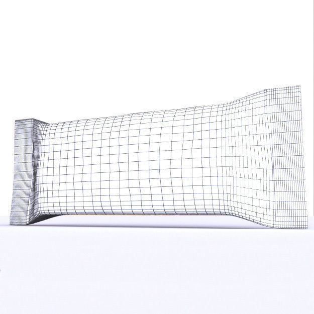 Chocolate snack bar wrapper Low-poly 3D model_1