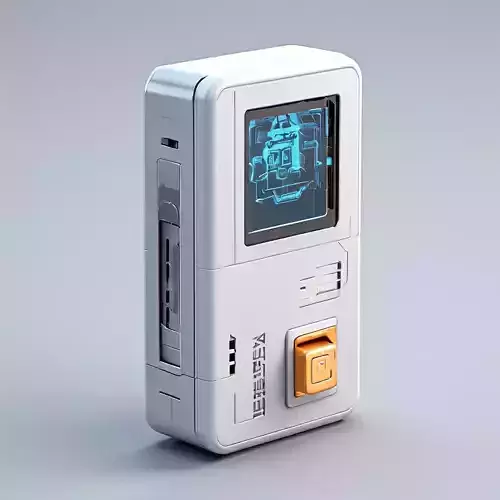 SciFi Futuristic Handheld Device