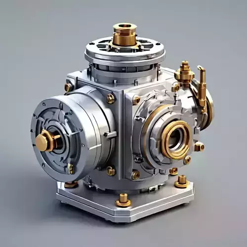 HighTech Industrial Machine Part