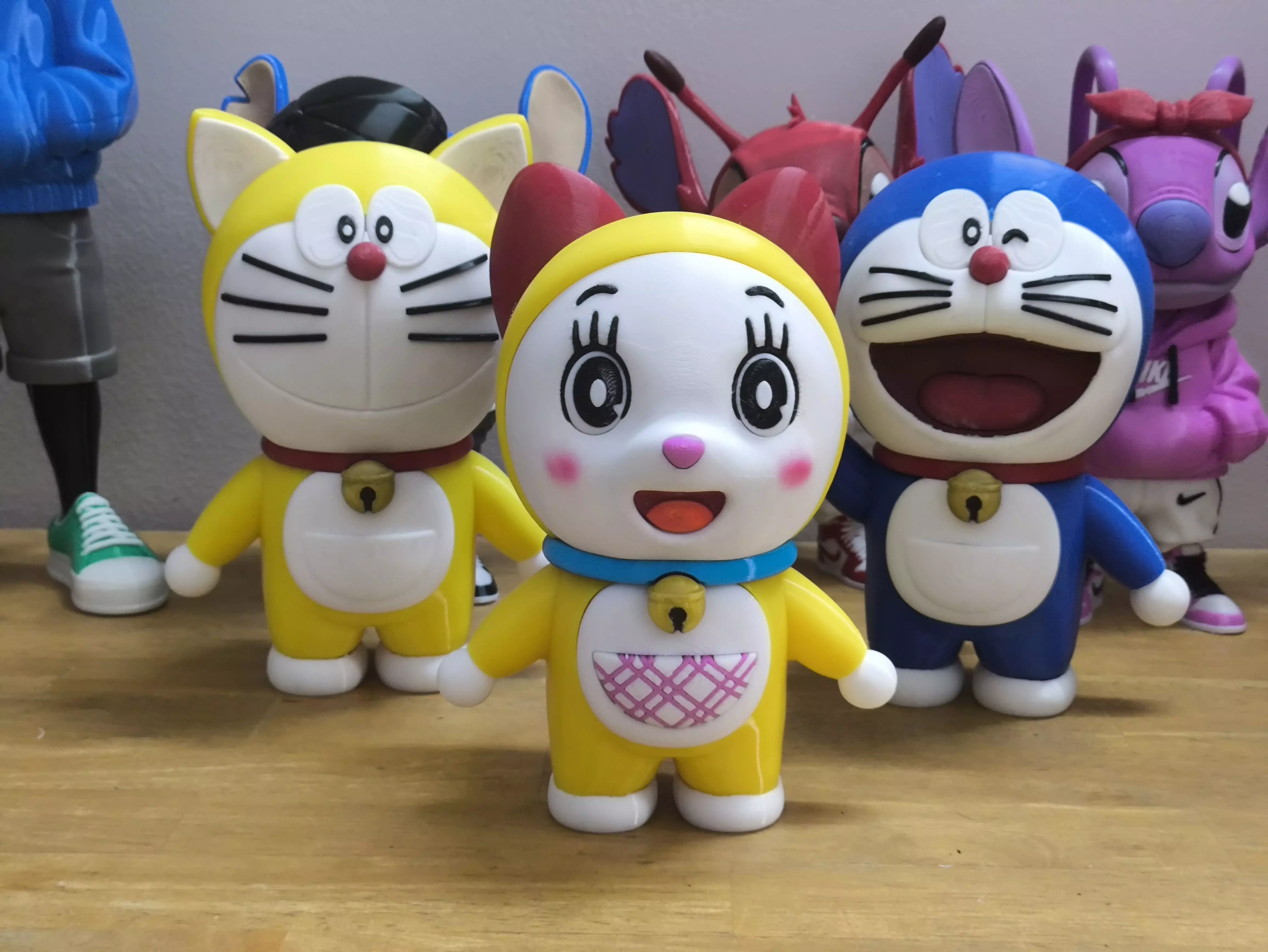 Dorami  Two Emoji  MULTIPARTS AND 3MF  3D print model_6