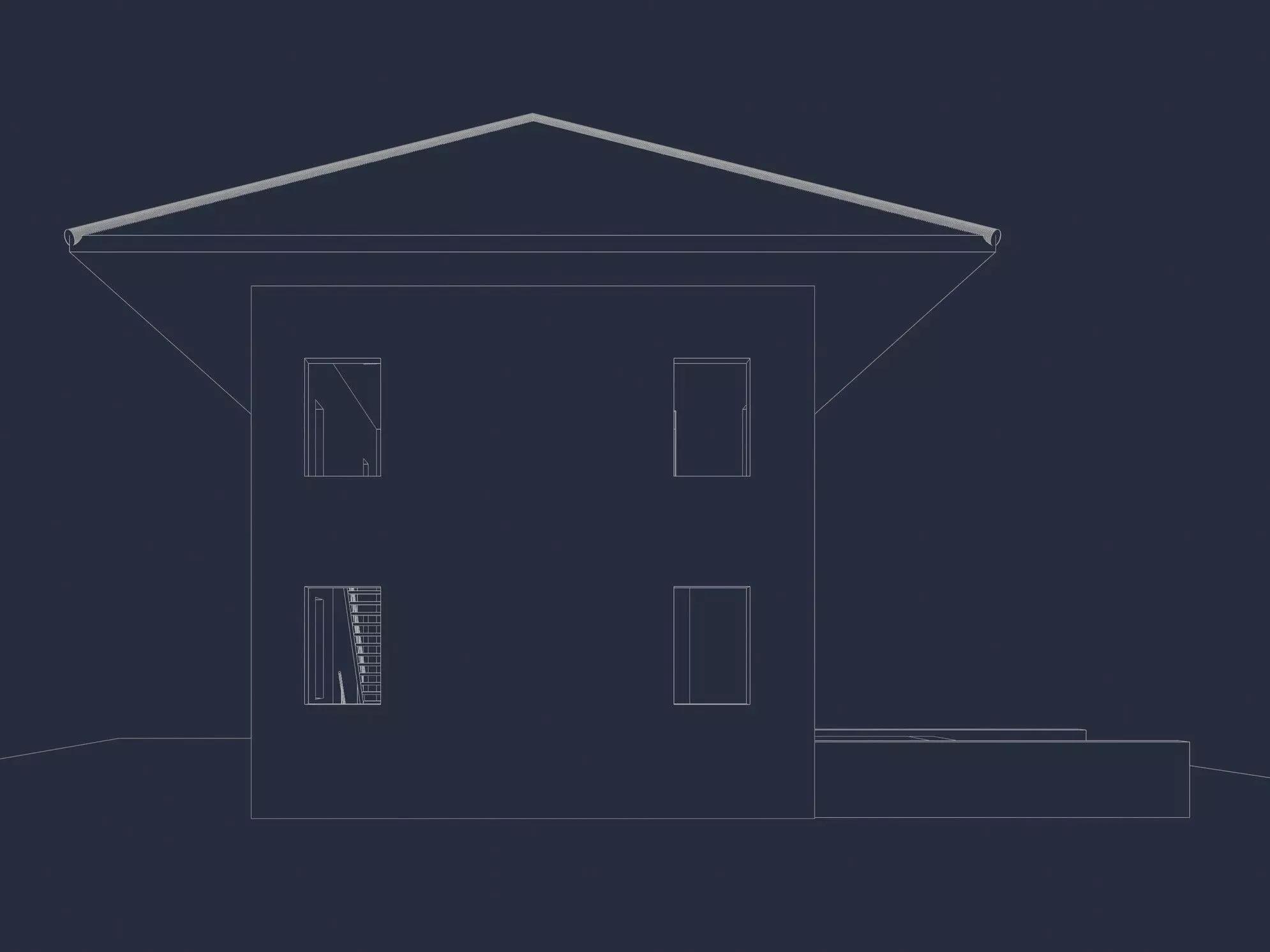 Mini house in concept 25-33 3D model_9