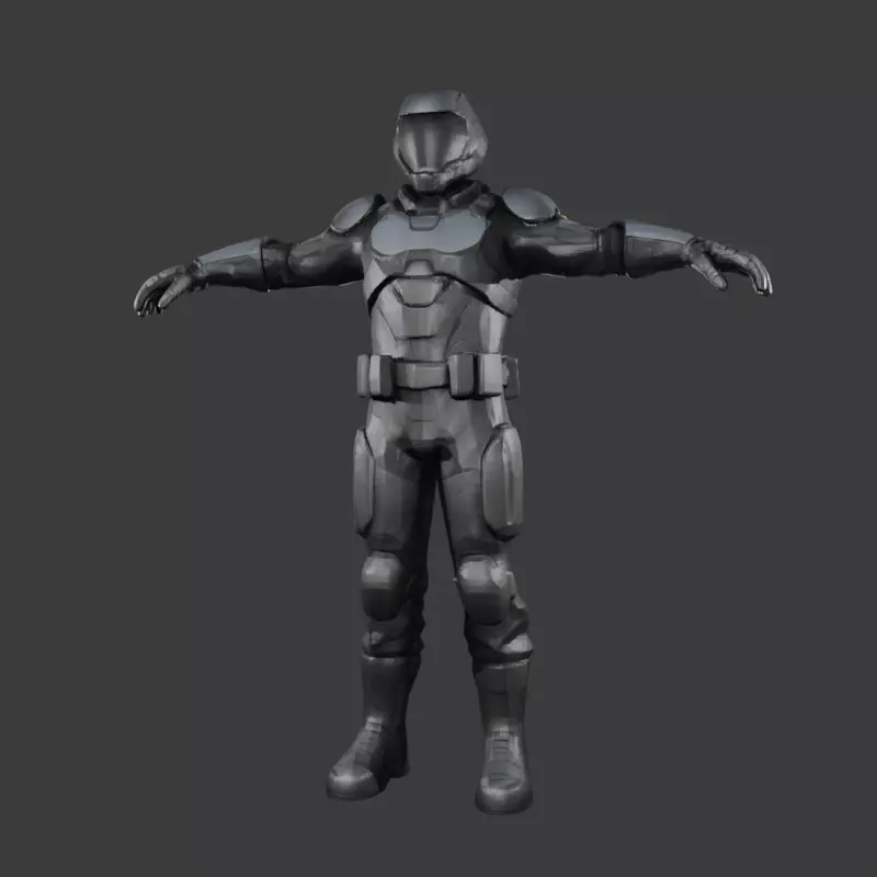 Stealth Sentinel 3D model_1