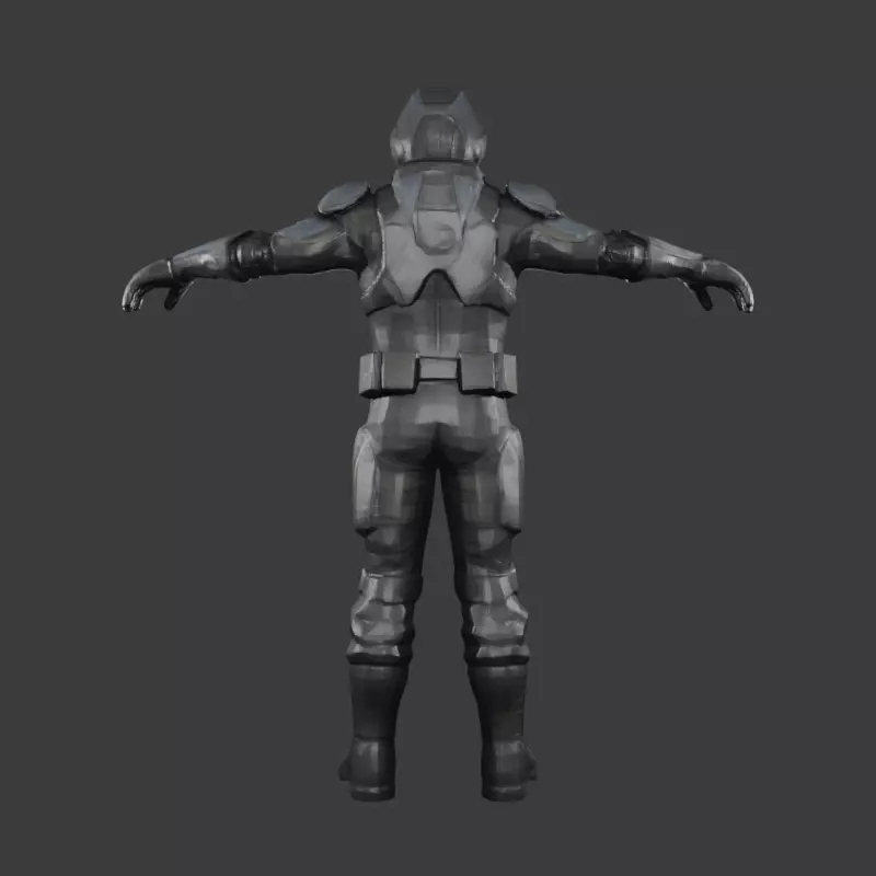 Stealth Sentinel 3D model_2