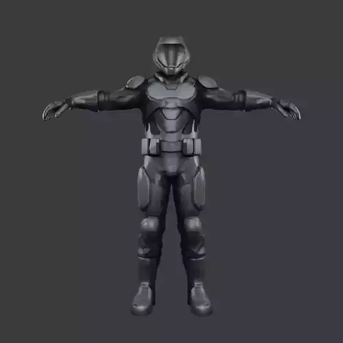 Stealth Sentinel 3D model