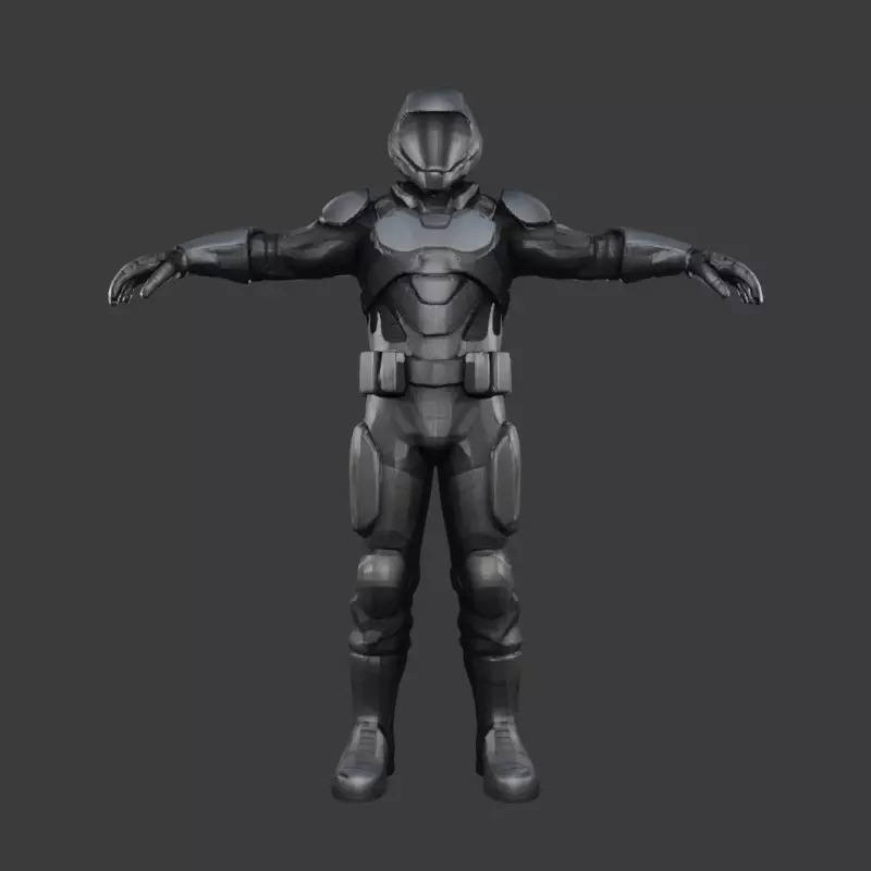 Stealth Sentinel 3D model_0