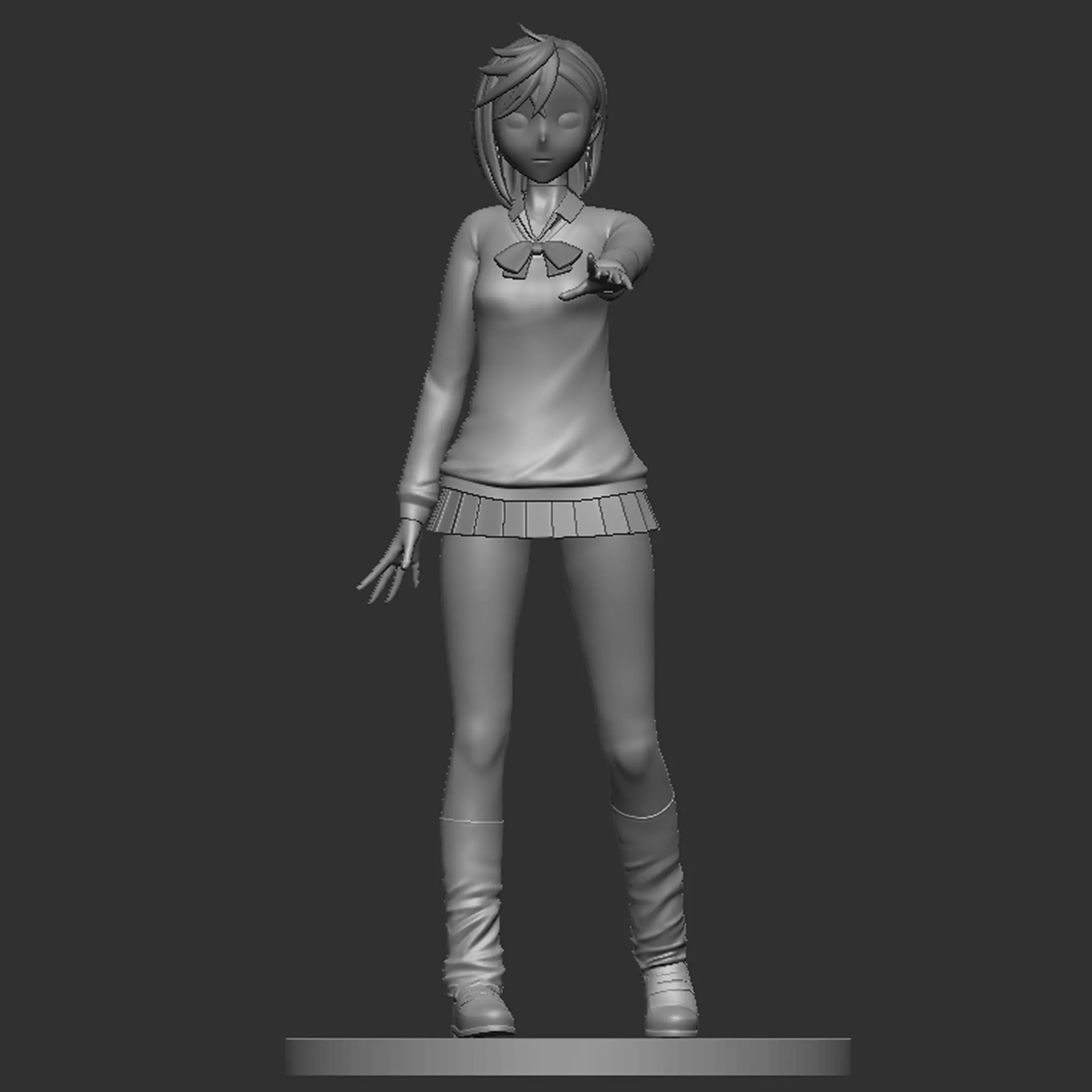 Momo Ayase - Dan Da Dan 3D print model_1