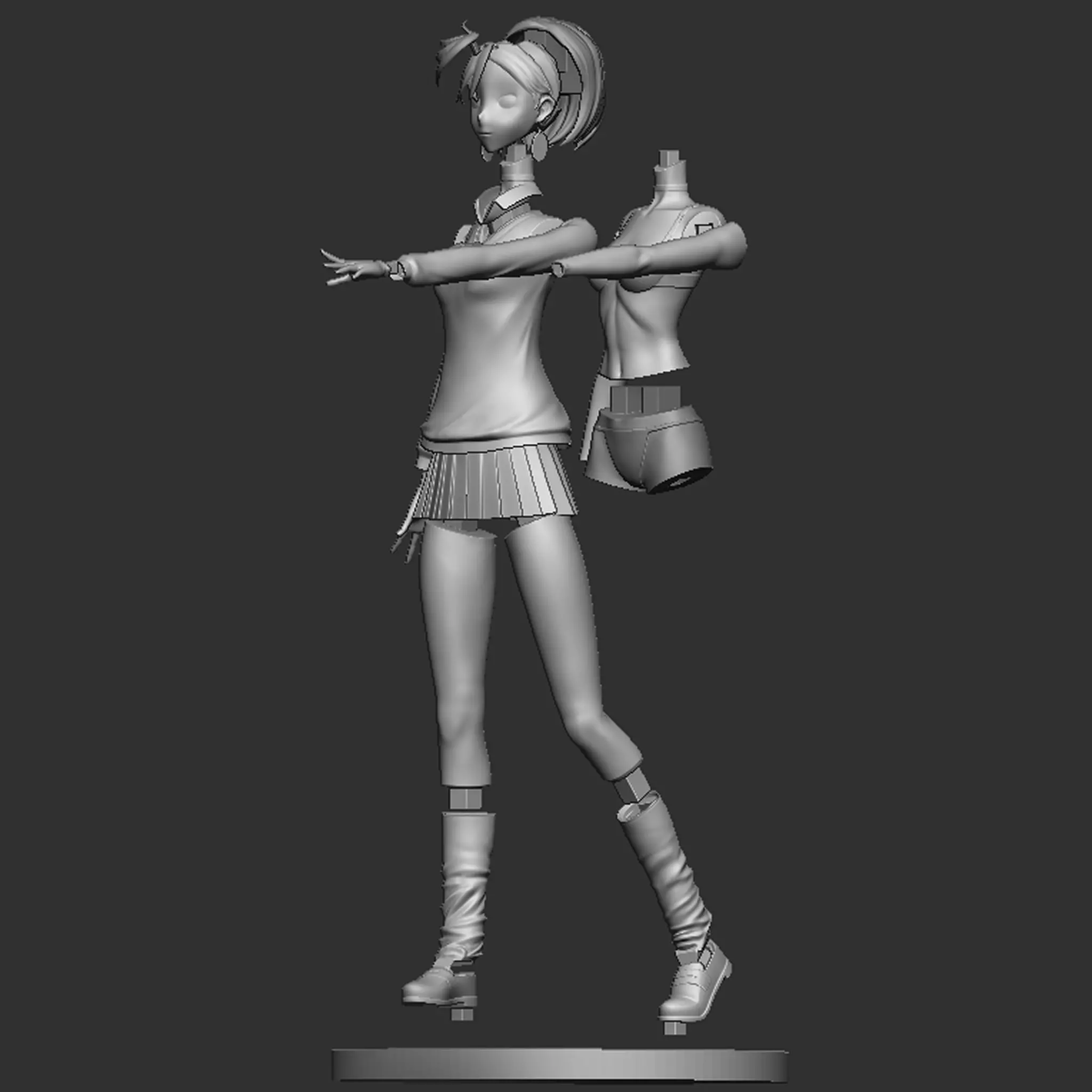 Momo Ayase - Dan Da Dan 3D print model_8