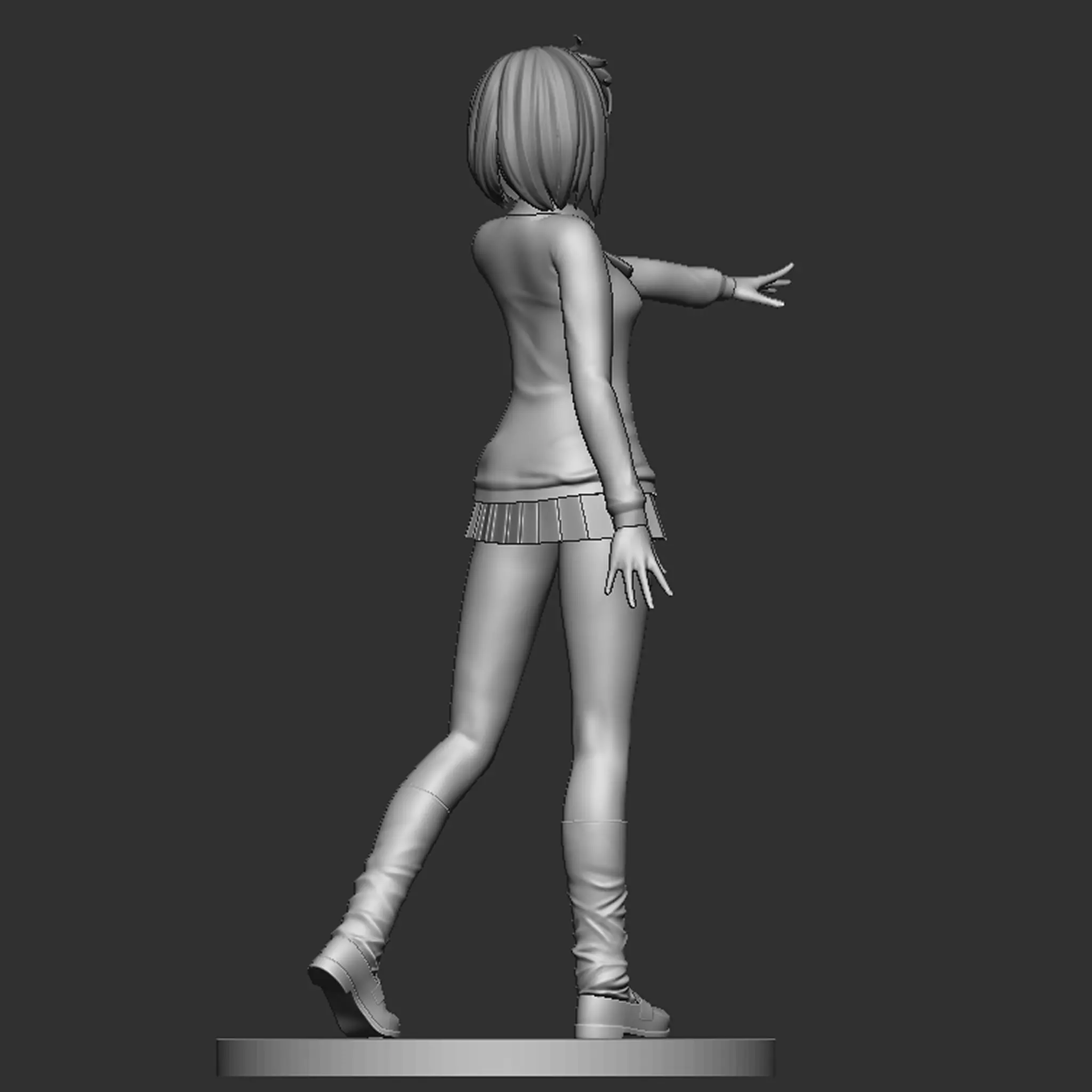 Momo Ayase - Dan Da Dan 3D print model_3