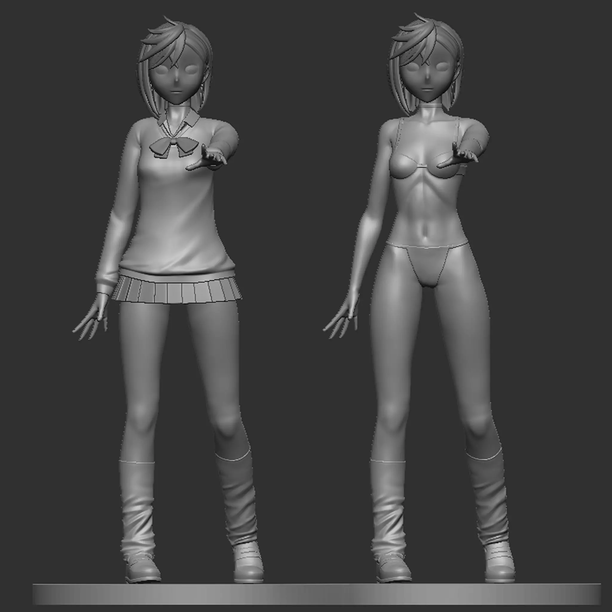 Momo Ayase - Dan Da Dan 3D print model_0