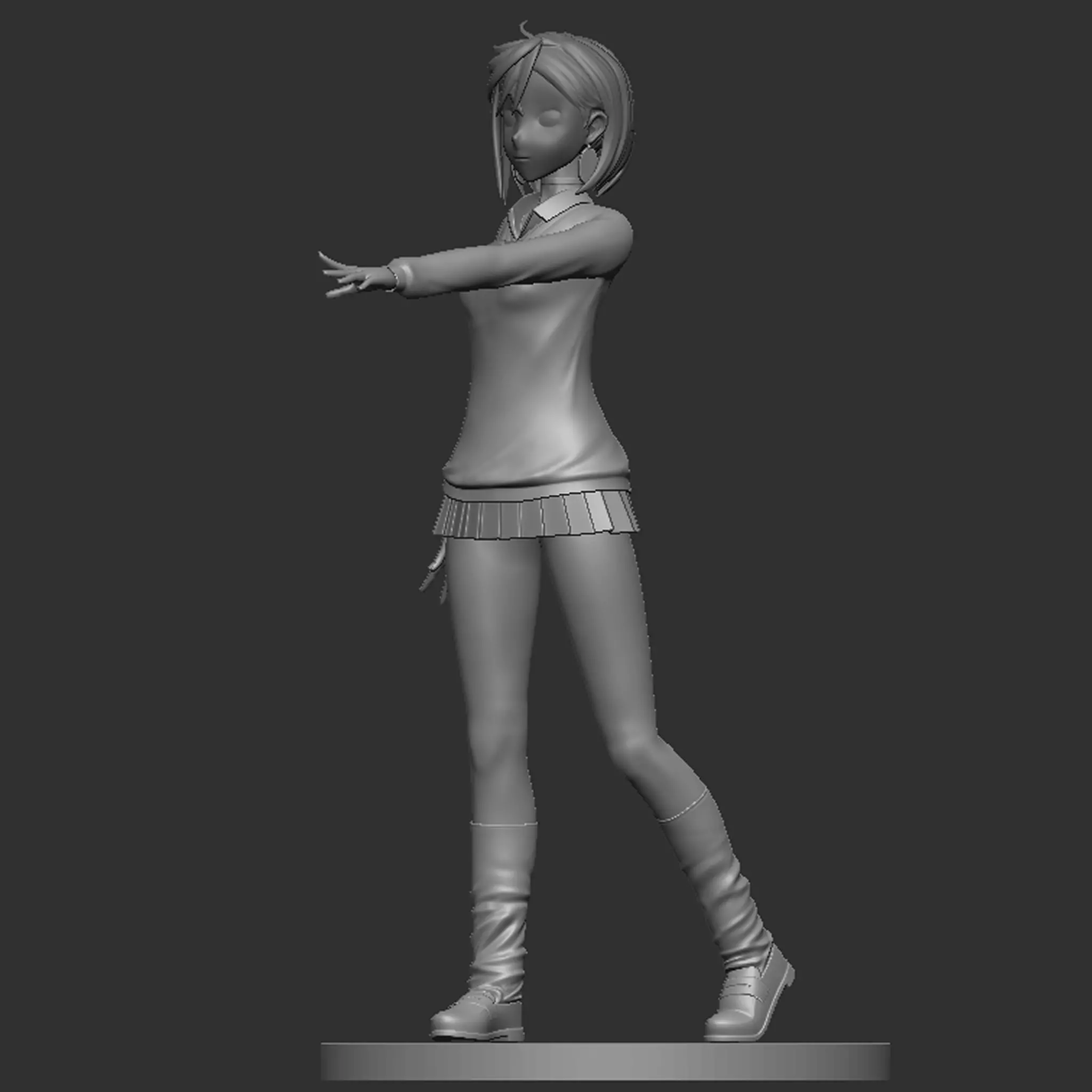 Momo Ayase - Dan Da Dan 3D print model_2