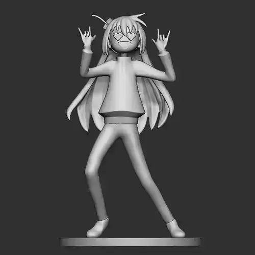 Hitori Gotoh - Bocchi the Rock 3D print model