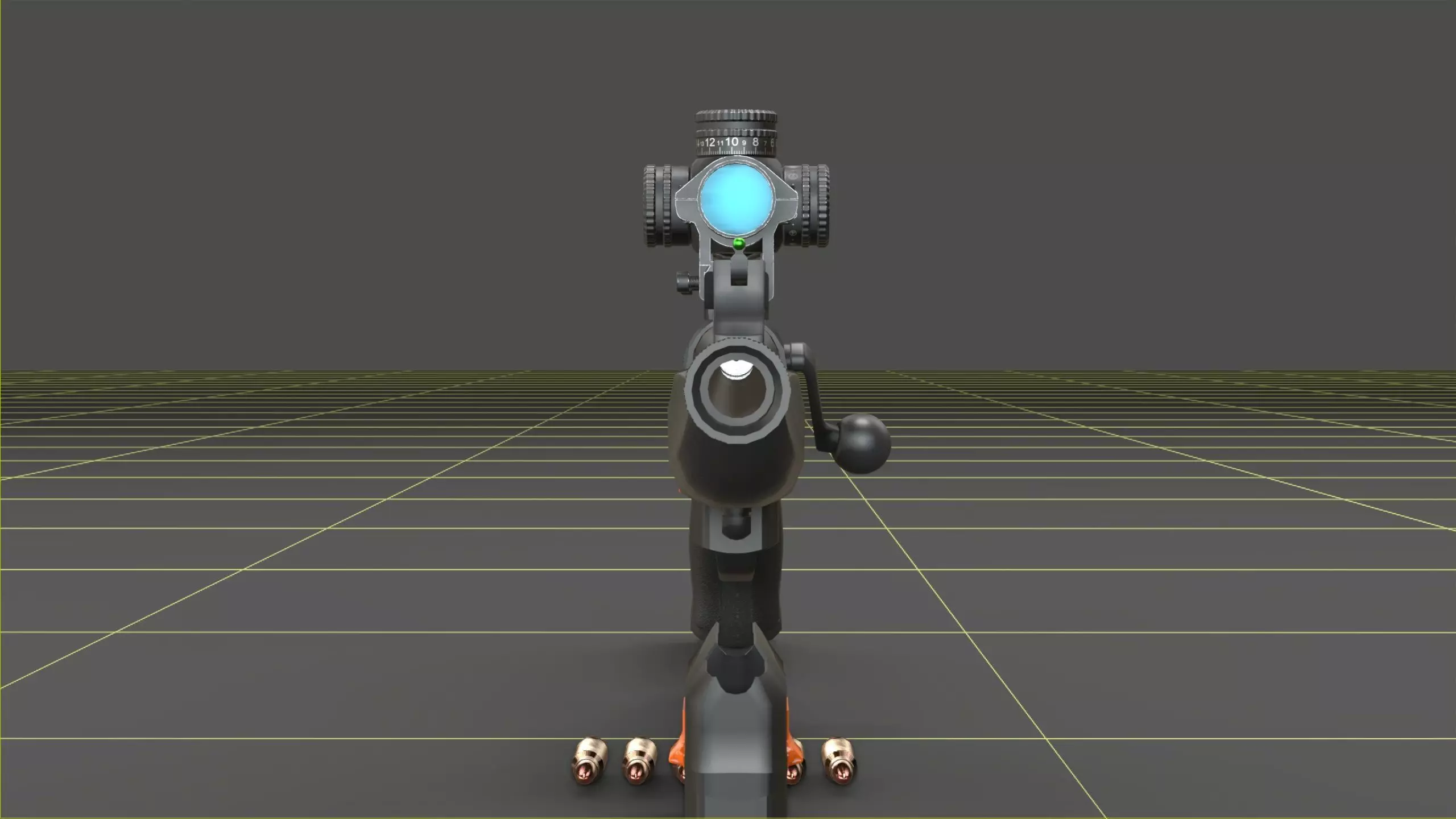 Beretta BRX-1 Low-poly 3D model_23