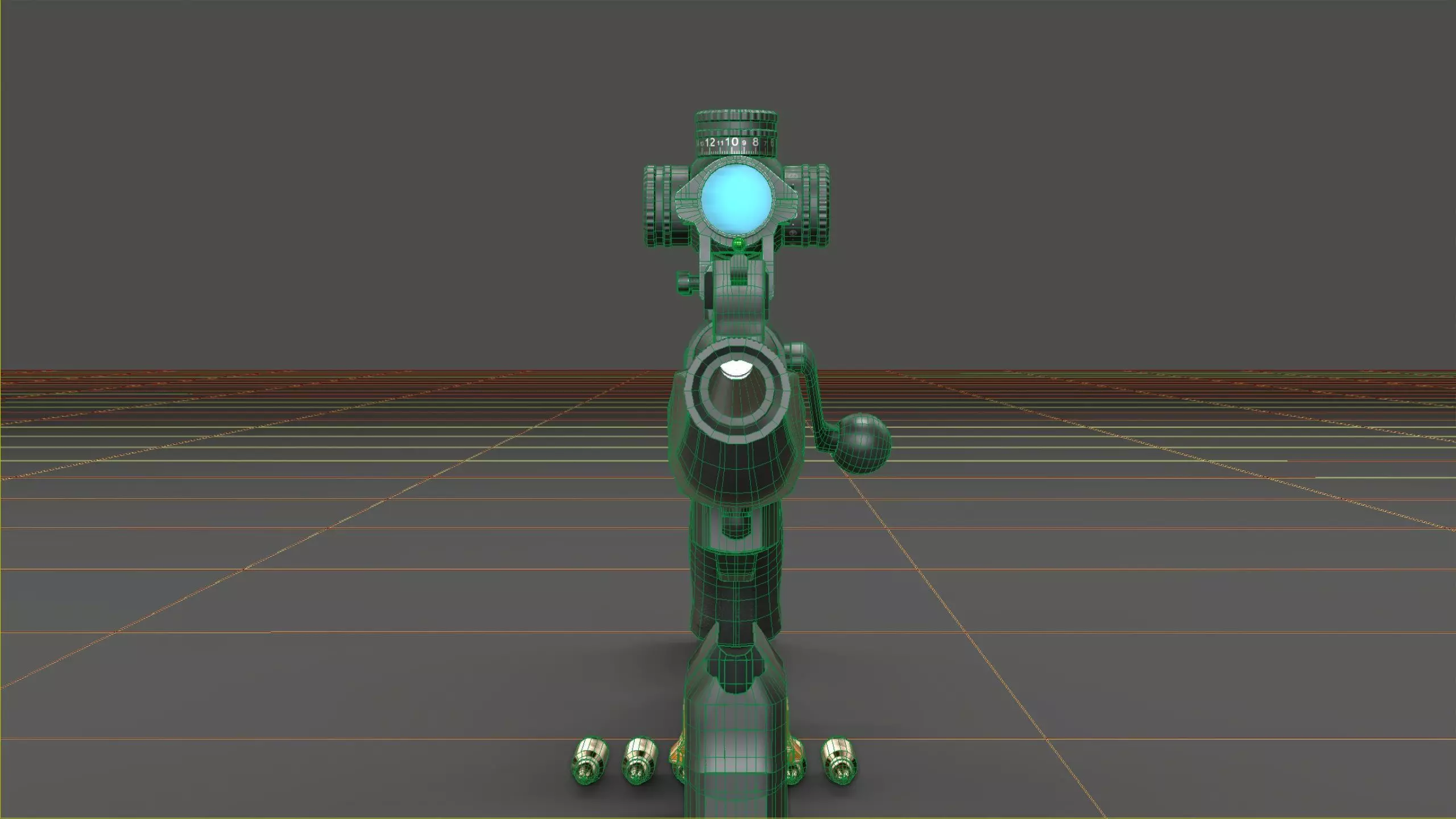 Beretta BRX-1 Low-poly 3D model_24